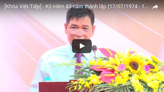 [Khóa Việt-Tiệp] - Kỷ niệm 43 năm thành lập (17/07/1974 - 17/07/2017