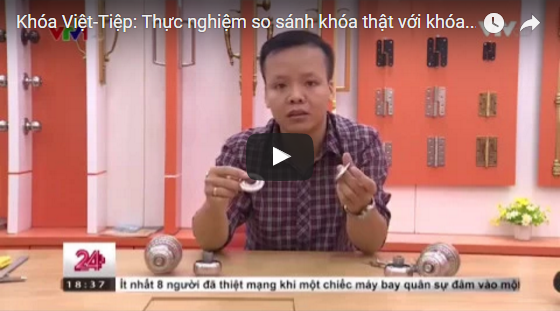 Khóa Việt-Tiệp: Thực nghiệm so sánh khóa thật với khóa giả